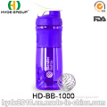 1000ml Neon Color BPA Free Protein Plastic Shaker Bottle (HD-BB-1000)
